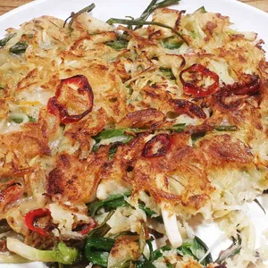 해안선손칼국수파전 사진
