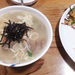 해안선손칼국수파전 사진
