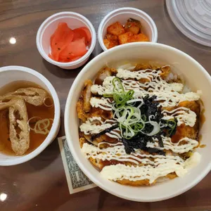 오니기리와 이규동 사진
