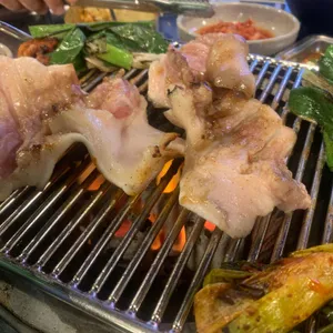 마장 부속고기 꼼장어 사진