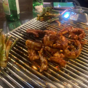 마장 부속고기 꼼장어 사진
