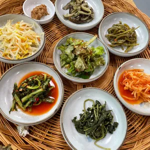 용문산보리밥 사진