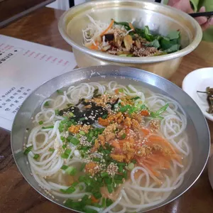 평대 성게 국수 사진