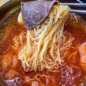 재성밀면 사진