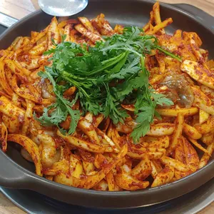 공주칼국수 쭈꾸미구이 사진