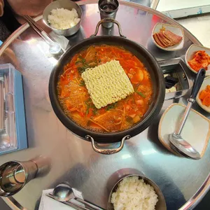 밥사랑의정부부대찌개 사진