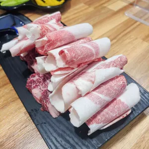 명품한우 사진