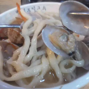 백청우칼국수 사진
