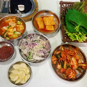 옥수 숯불구이 사진