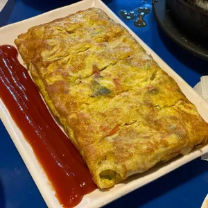 대합탕 수제비 실내포장마차 사진