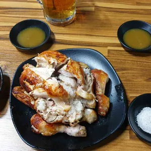 할아버지 참나무 장작구이 사진