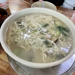 물총칼국수 사진