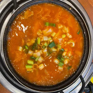 뽀글이 두루찌개 리뷰 사진