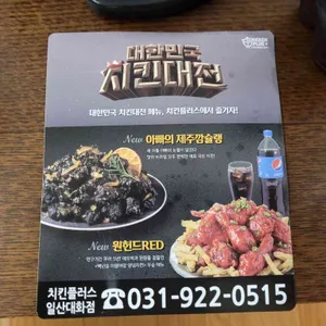 치킨플러스 리뷰 사진