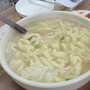전통수제비 사진