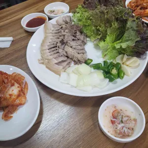 전통수제비 사진