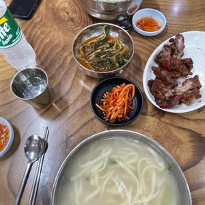토종칼국수 사진