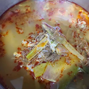 담소 소사골 순대 육개장 사진