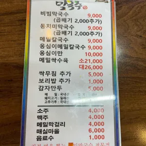 만서리 이가네 막국수 리뷰 사진