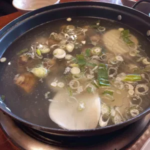 백합칼국수 사진