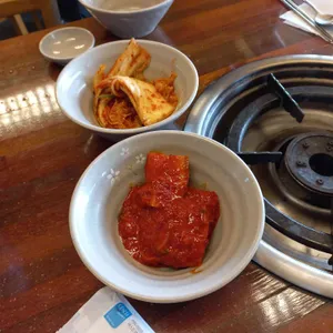백합칼국수 사진
