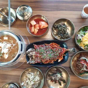 산들애 건강밥상 리뷰 사진