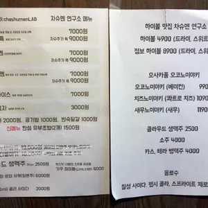 차슈멘연구소 리뷰 사진