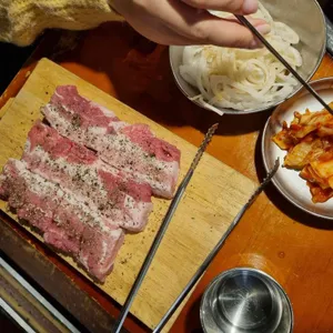 칼 삼겹살 사진