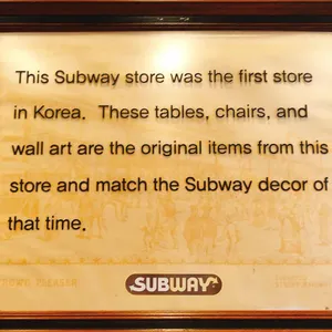 써브웨이 리뷰 사진