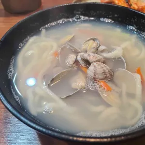 미락바지락칼국수 사진