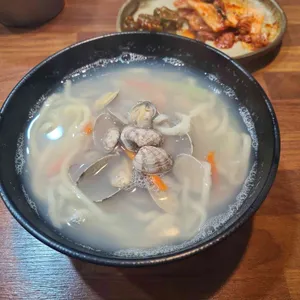 미락바지락칼국수 사진