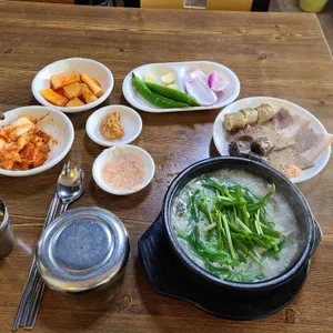 사당 아바이순대국 해장국 사진