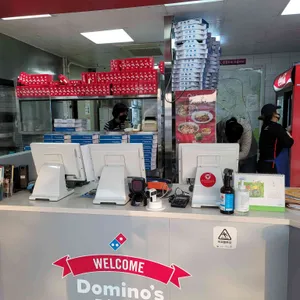 도미노피자 리뷰 사진