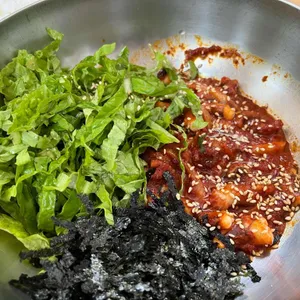 갯벌낙지수제비 사진