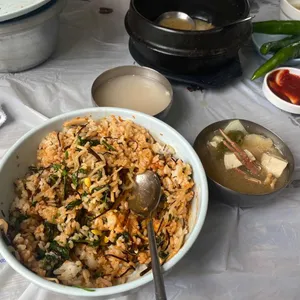 민속보리밥 사진