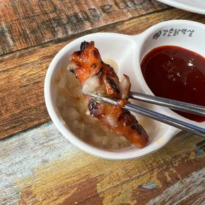 강촌닭멱살 사진