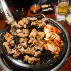 삼겹살 전문점 대통령 사진
