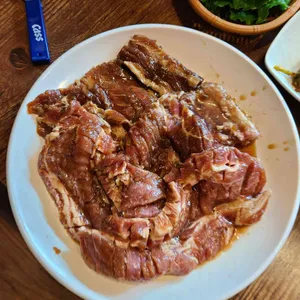 뜰에서화로구이 사진