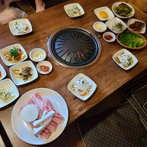 뜰에서화로구이 사진