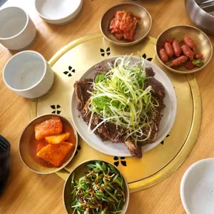 핑크솔트 숯불구이 사진