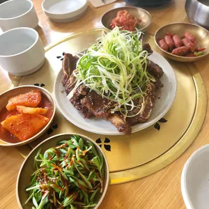 핑크솔트 숯불구이 사진
