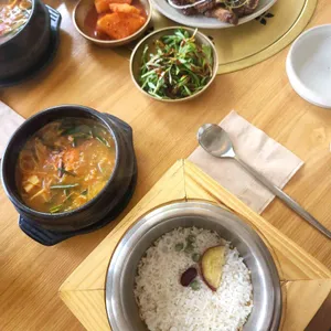 핑크솔트 숯불구이 사진
