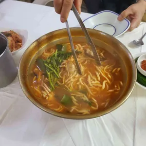 모리칼국수 사진