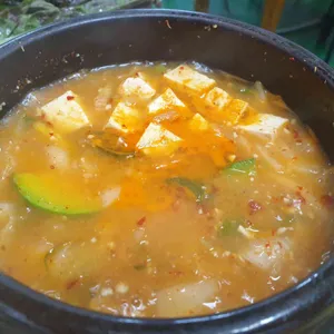 한방솔잎숯판구이 사진
