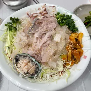 택지물회 사진