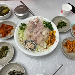 택지물회 사진