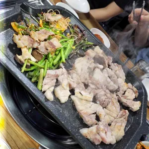 고기시장 사진