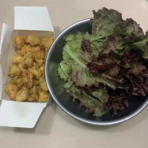 현완단겸 상추튀김 사진