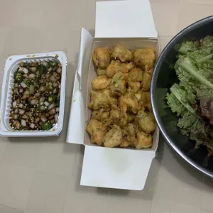 현완단겸 상추튀김 사진