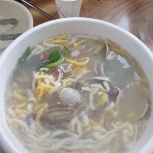 옛날보리밥 삼색칼국수 리뷰 사진